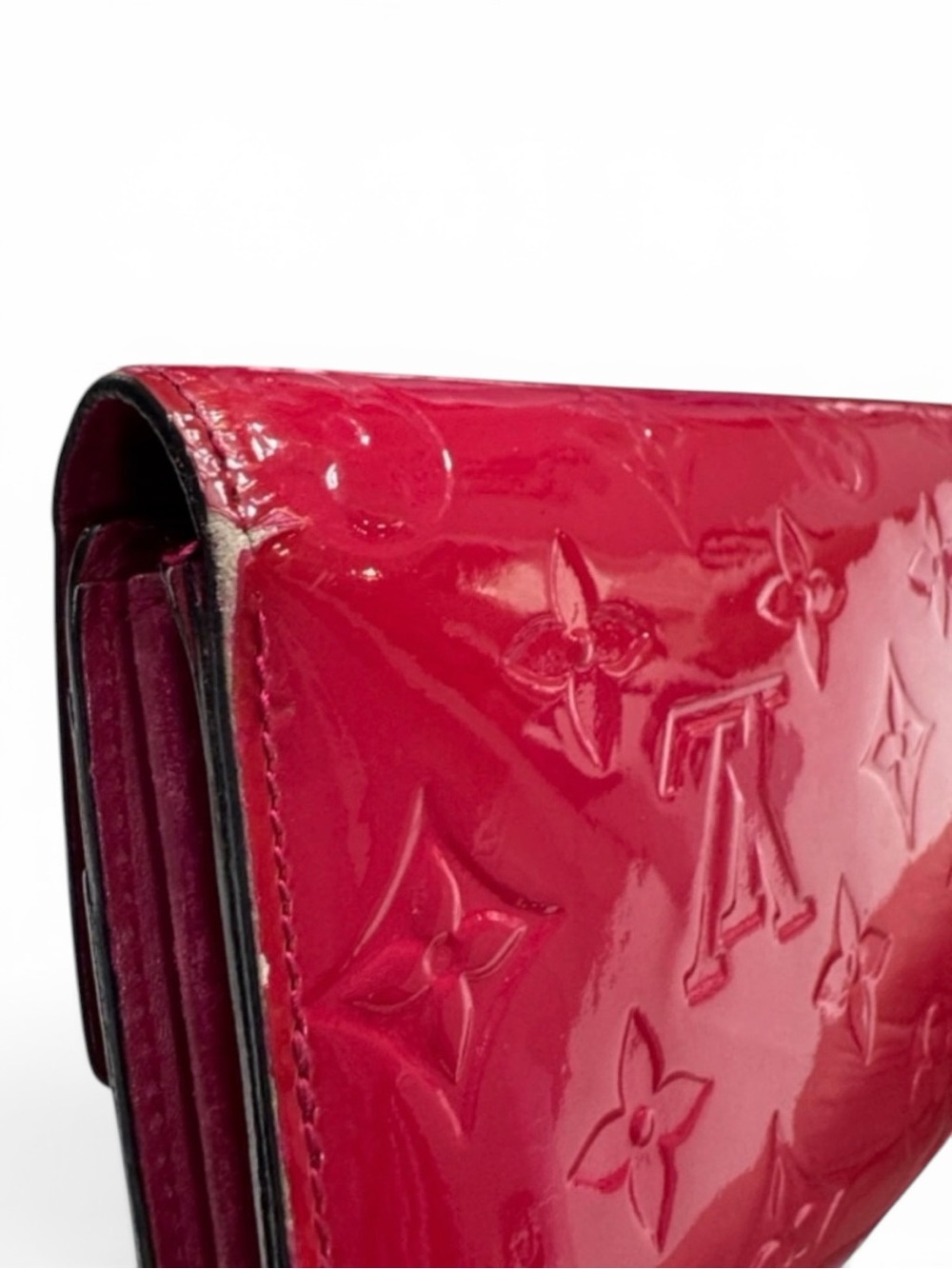 ✨💎EUC💎✨Louis Vuitton Vernis Red Patent Leather Wallet - Picture 5 of 6